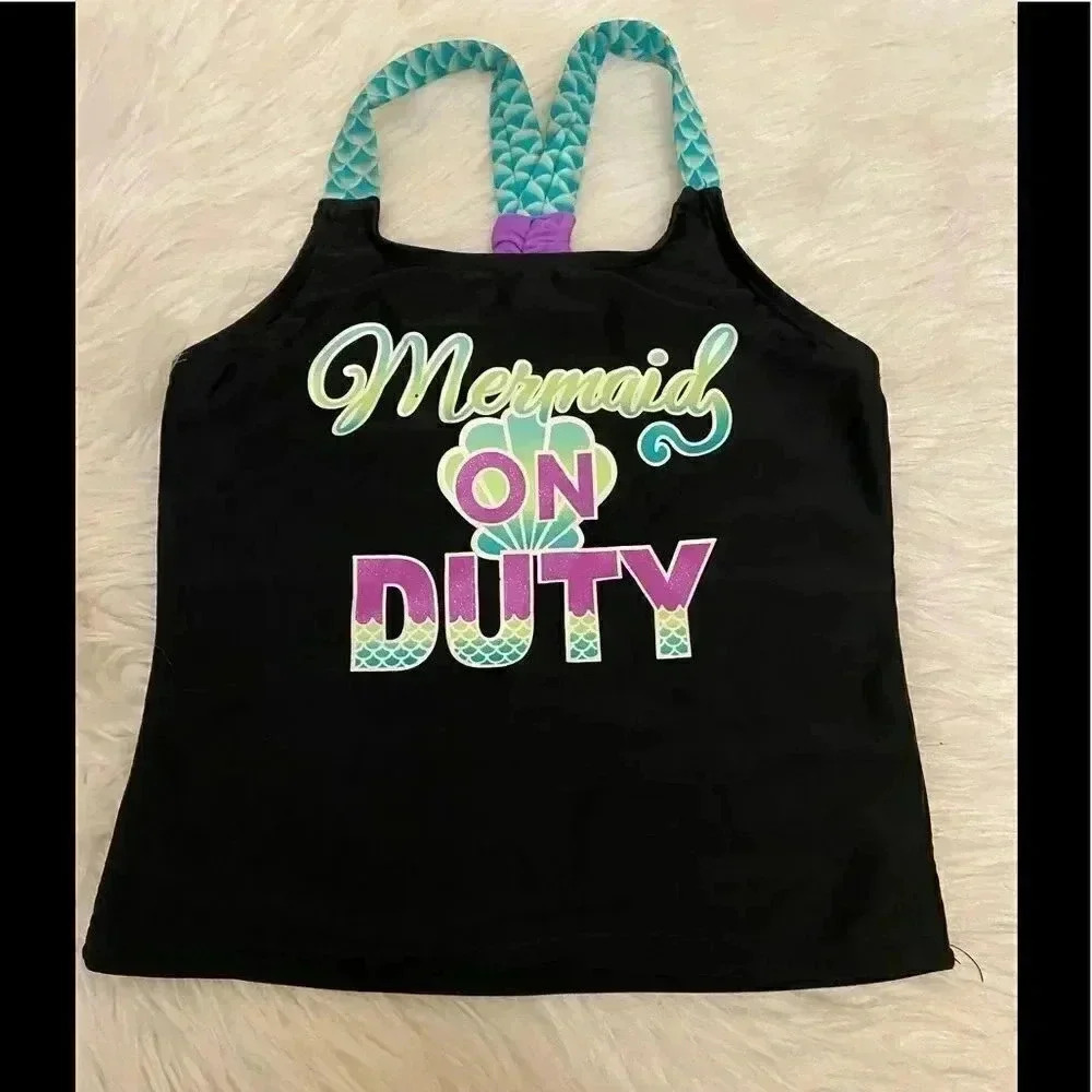 Mermaid on Duty” Tankini